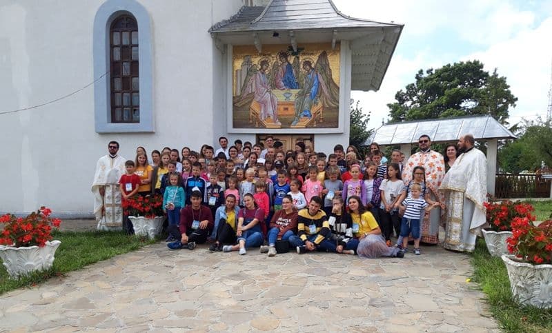 Tabăra din pridvorul satului a poposit și în acest an la Smârdan - FOTO