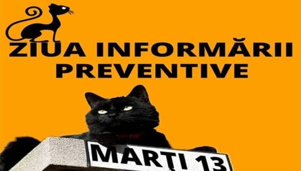 Marți 13, Ghinionul poate fi prevenit: SVSU Dorohoi desfăşoară activităţi de informare şi conştientizare a populaţiei