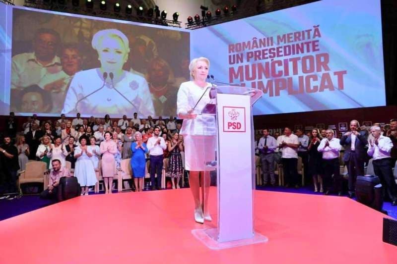 „România trebuie condusă dintre oameni, împreună cu ei, alături de ei”, le-a spus Viorica Dăncilă delegaților de la Congres