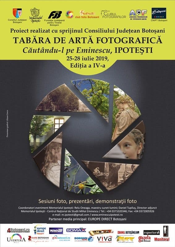 „Căutându-l pe Eminescu” - Expoziție de fotografie organizată la Botoșani - FOTO