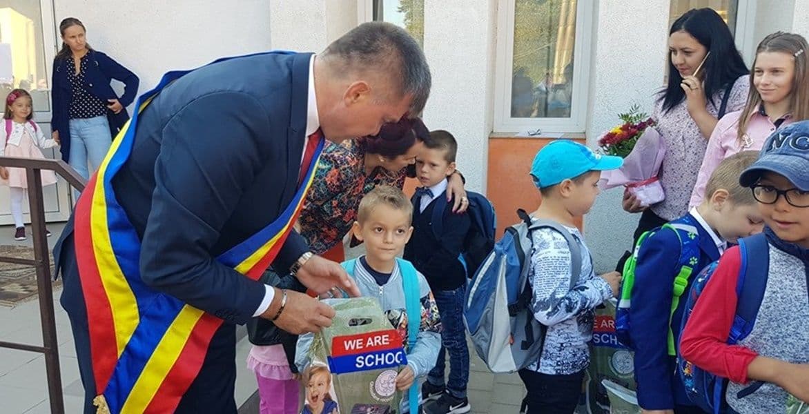 Bucuria unui nou an școlar la Ibănești - FOTO