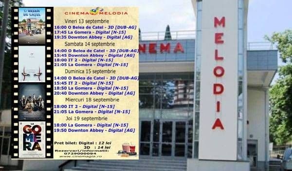 Vezi ce filme vor rula la Cinema „MELODIA” Dorohoi, în săptămâna 13 – 19 septembrie – FOTO