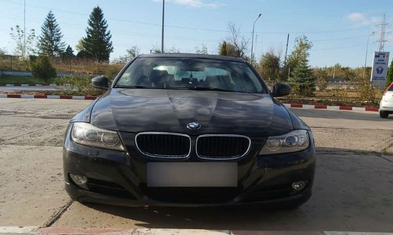 Autoturism marca BMW, căutat în Belgia şi depistat la P.T.F. Stânca - FOTO