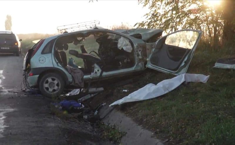Grav accident pe drumul Botoșani – Iași. Doi morți și doi răniți după o depășire neregulamentară - FOTO