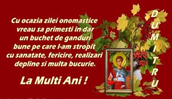 Sfântul Mare Mucenic Dimitrie - Mare sărbătoare astăzi pentru creștinii ortodocși