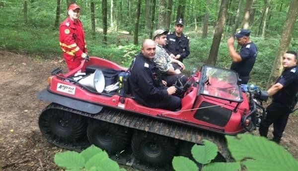 Mobilizare de forţe pentru a găsi un bărbat dispărut într-o pădure de lângă Hilişeu Horia