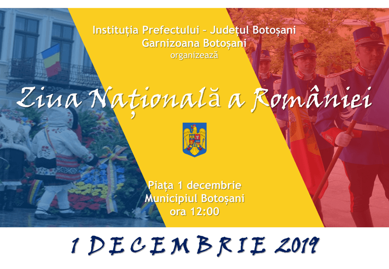 Ceremonialul Zilei Naționale a României, pregătit de Prefectură - FOTO
