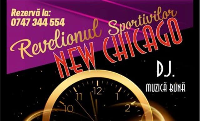 Petrecem de REVELION împreună la NEW CHICAGO! Distracție, muzică bună, șampanie bowling și biliard