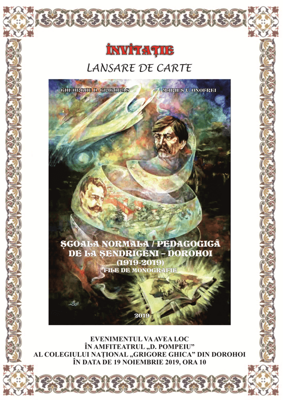 INVITATIE CARTE SENDRICENI