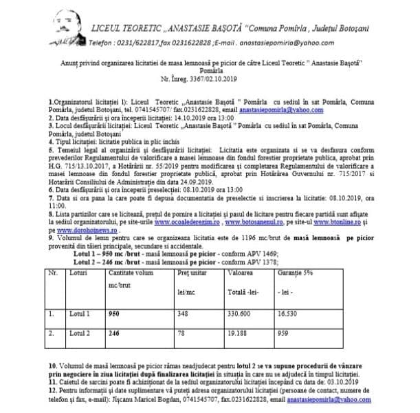 licitatie-anunt