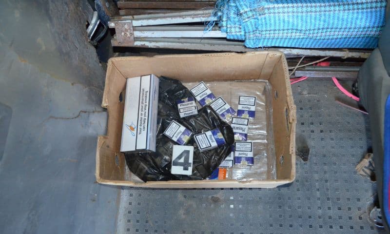 igări de contrabandă confiscate la frontieră1