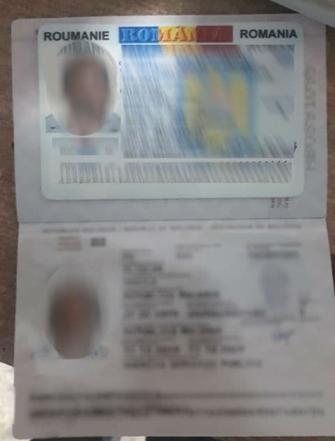 Carte de identitate falsă descoperită la controlul de frontieră2