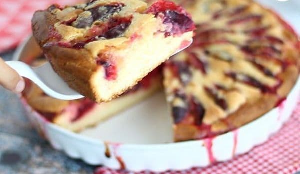tarta de prune