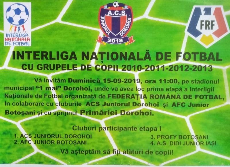 fotbal juniori