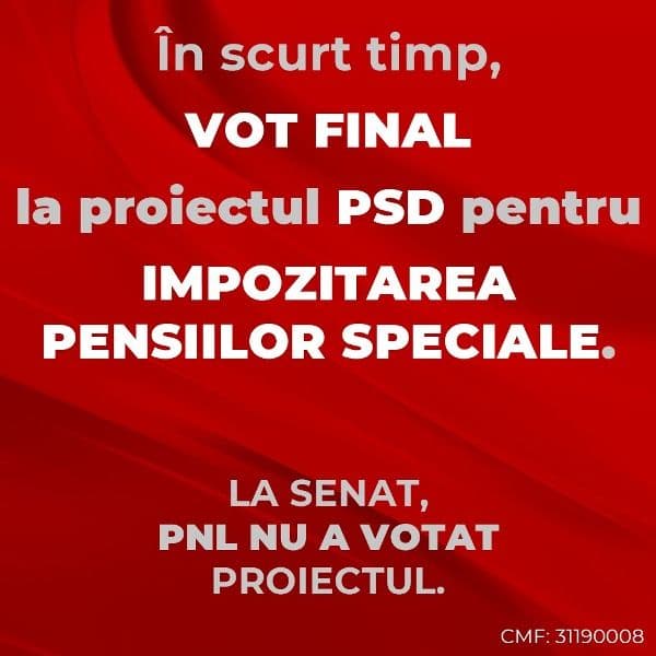 Comunicat - PSD de ține de cuvânt și va vota în Parlament renunțarea la indemnizațiile speciale!