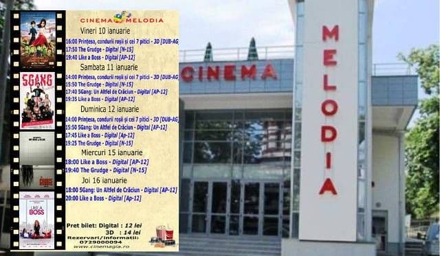 Vezi ce filme vor rula la Cinema „MELODIA” Dorohoi, în săptămâna 10 – 16 ianuarie 2020 – FOTO