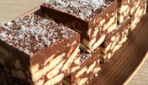 Prăjitura delicioasă cu ciocolată - fără coacere