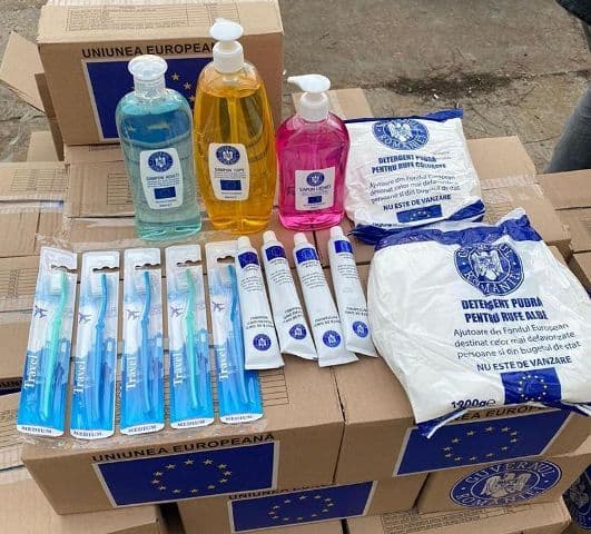 Familiile defavorizate din Dorohoi vor primi produse de igienă personală