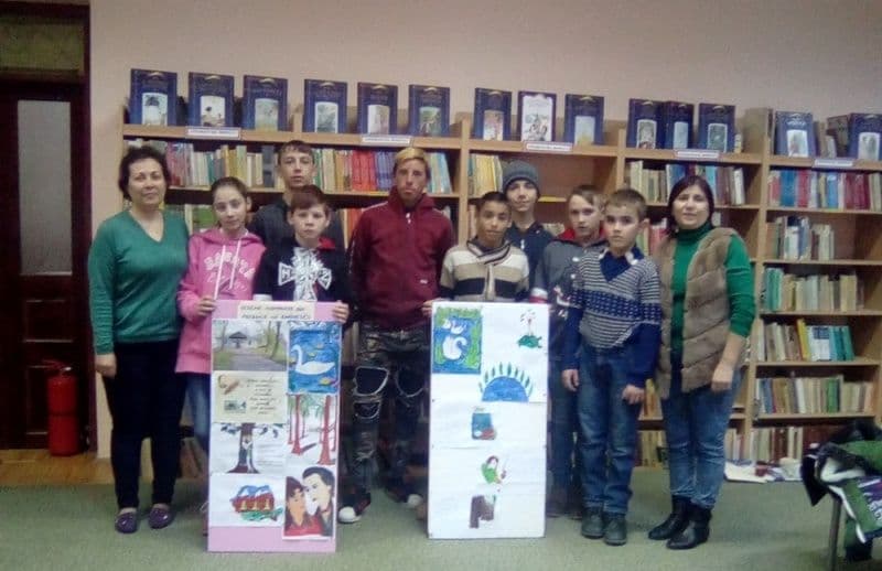 Ziua lui Eminescu la Școala Profesională Specială „Ion Pillat” Dorohoi - FOTO