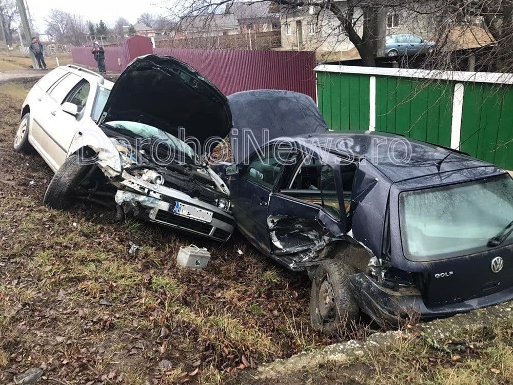 Accident violent cu două victime pe drumul Dorohoi – Pomârla - FOTO