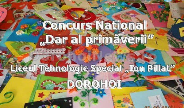 Invitaţie la concurs: „Mărţişorul, dar al primăverii !” - ediţia a X-a