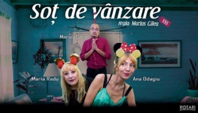 „Soț de vânzare” la Sala Teatrului din Dorohoi - O experiență care vă va schimba percepția despre căsnicie