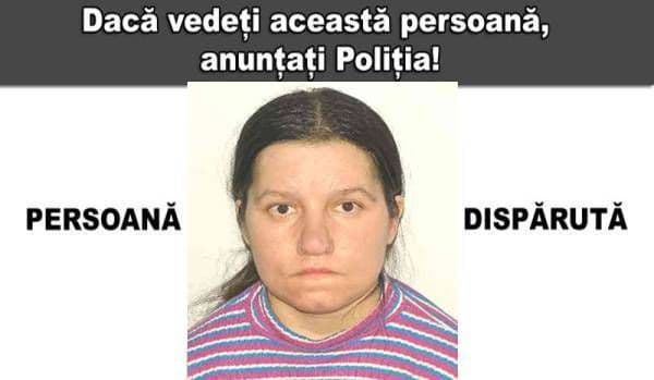 Femeie de 40 de ani dată dispărută după ce a plecat la biserică şi nu s-a mai întors