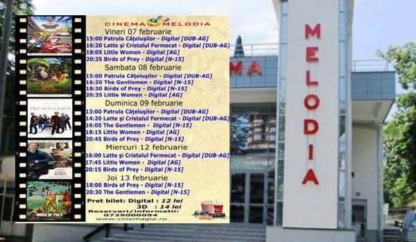 Vezi ce filme vor rula la Cinema „MELODIA” Dorohoi, în săptămâna 7 - 13 februarie – FOTO