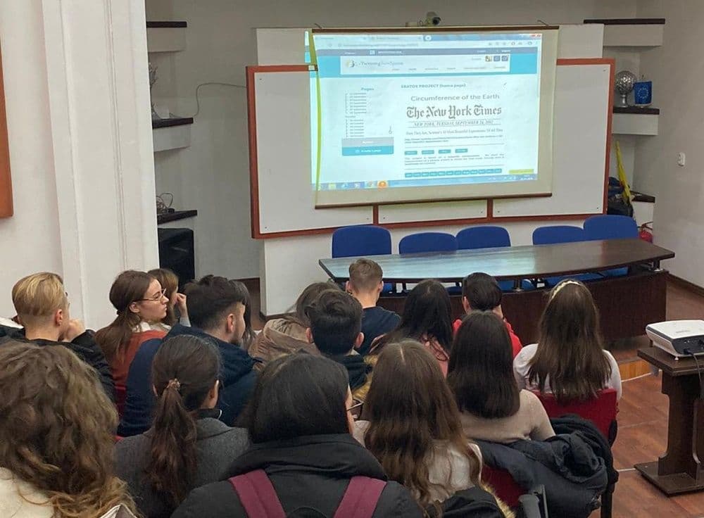 Diseminare Proiecte eTwinning la Colegiul Național „Grigore Ghica” - FOTO