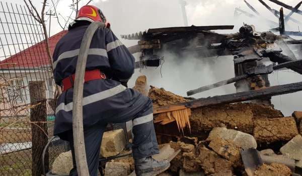 134 de misiuni a pompierilor botoșăneni, în ultima săptămână