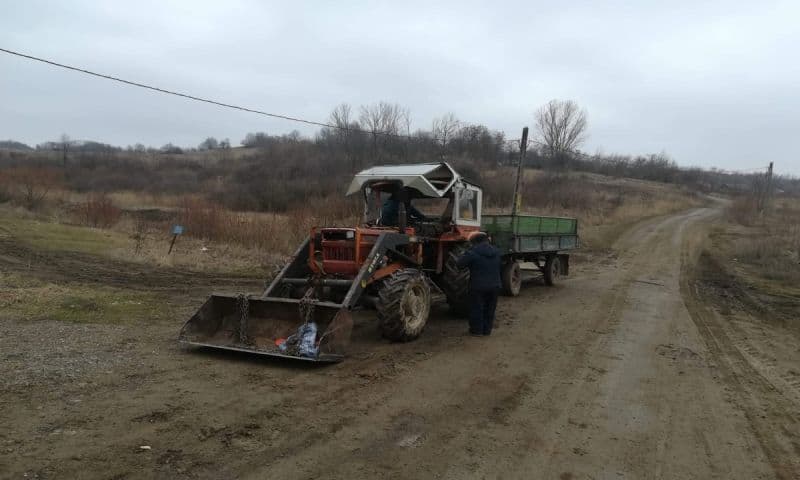 Remorcă neînmatriculată, depistată în trafic de poliţiştii de frontieră dorohoieni - FOTO
