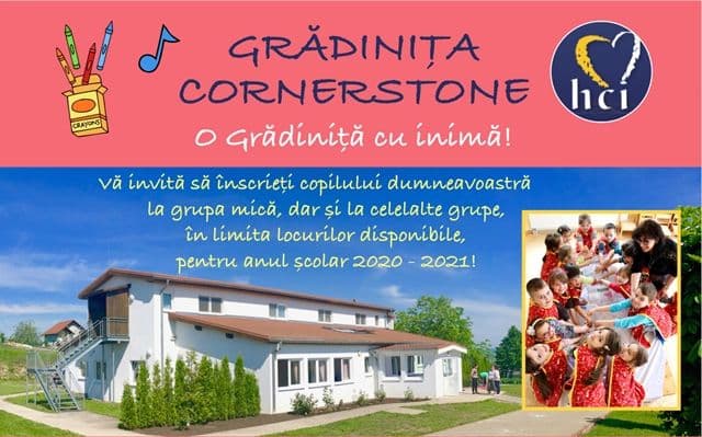 Ofertă educațională: Grădinița Cornerstone – O grădiniță cu inimă