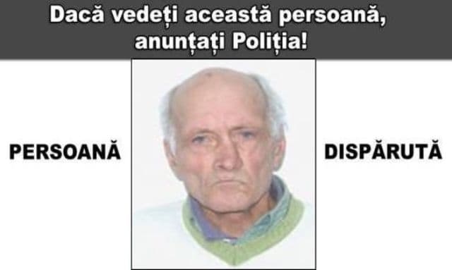 Polițiștii caută un bărbat din Coțușca care a plecat de la domiciliu și nu s-a mai întors