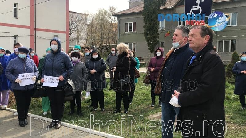 Spital COVID-19 la Dorohoi: Vezi reacțiile managerului Spitalului Dorohoi și a primarului Alexandrescu – VIDEO / FOTO