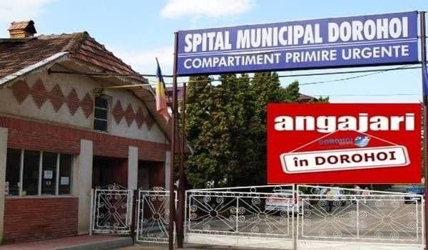 Spitalul Municipal Dorohoi angajează, fără concurs, un medic specialist epidemiolog. Vezi detalii!