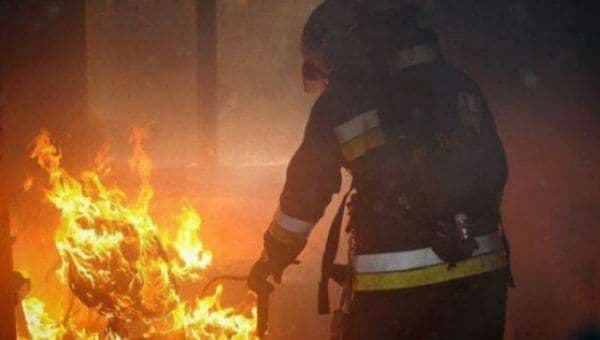 Incendiu în miez de noapte la Spitalul Județean