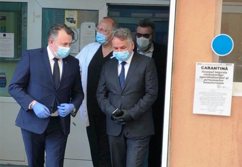Ministrul Sănătății în vizită la Spitalul Județean Mavromati