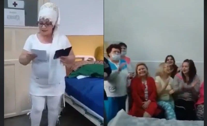 Anchetă a poliției după „Imnul COVID” cântat de cadre medicale și pacienți din Dorohoi și Botoșani - VIDEO