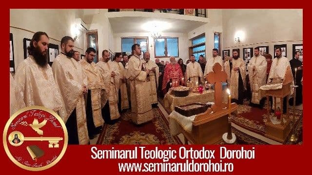Seminarul Teologic Dorohoi anunță programul liturgic săptămânal care va fi transmis online