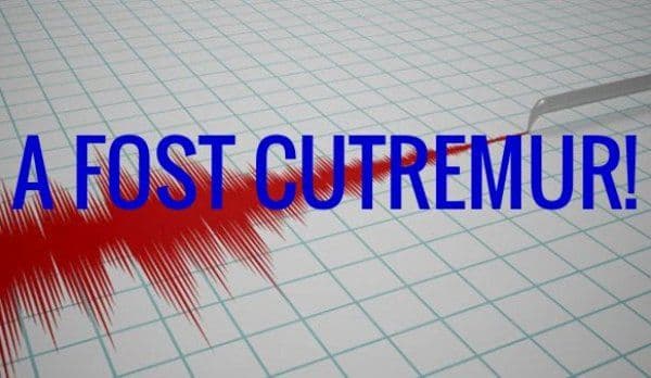 Cutremur de 4,1 grade, cu puțin timp în urmă, în România