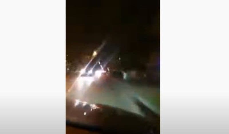 Imagini incredibile! Accidentul de la Botoșani filmat din mașina celui care l-a produs - VIDEO