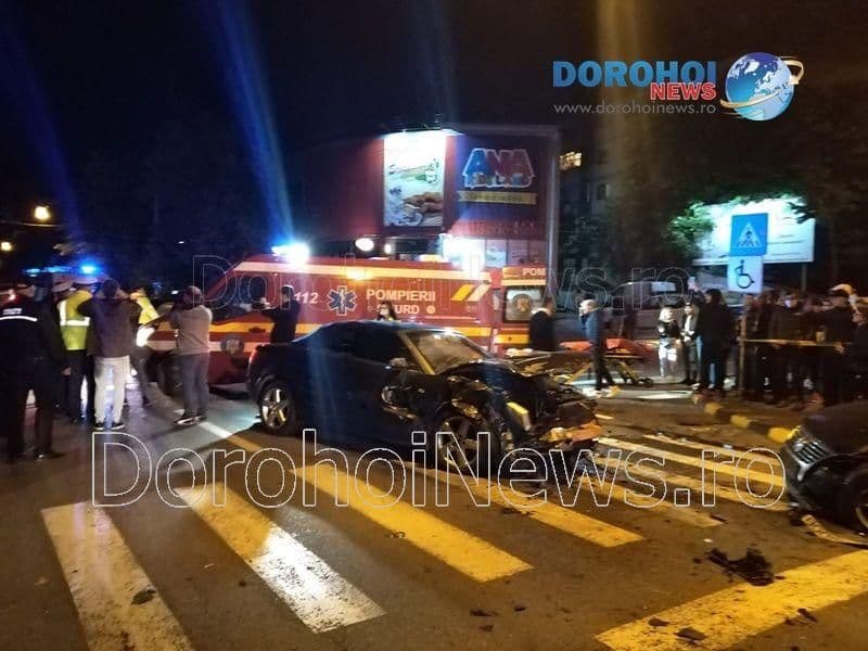 Șoferul de 28 de ani care a provocat accidentul din Botoșani a fost arestat pentru 30 de zile