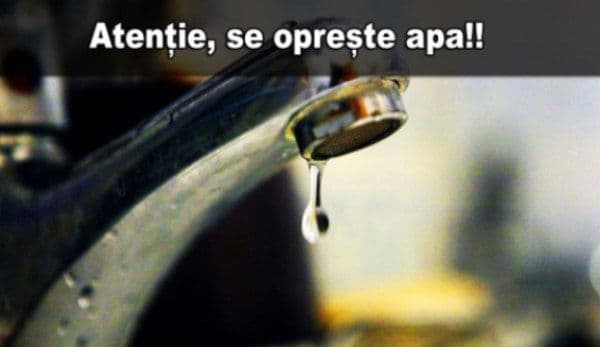 ATENȚIE! Încă o localitate de lângă Dorohoi rămâne fără apă