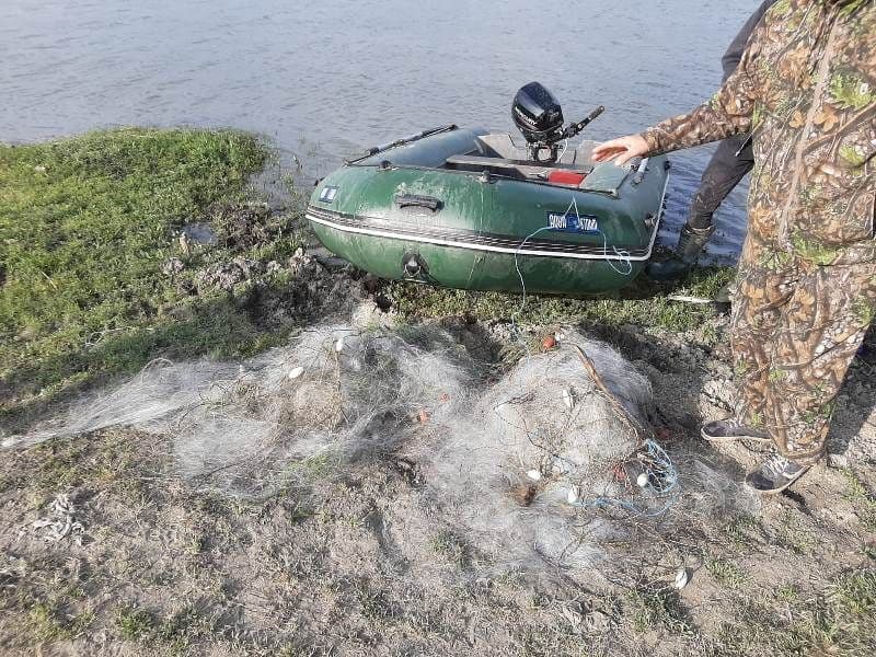 Sute de metri de plase pentru pescuit, amplasate ilegal scoase de Jandarmi din râul Prut - FOTO