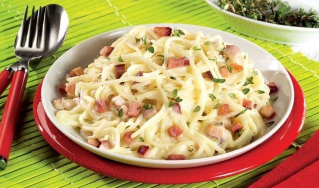 Paste carbonara