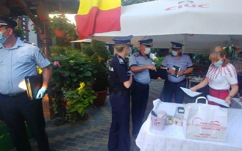 O armată de polițiști, jandarmi și inspectori în control la terasele din județul Botoșani - FOTO