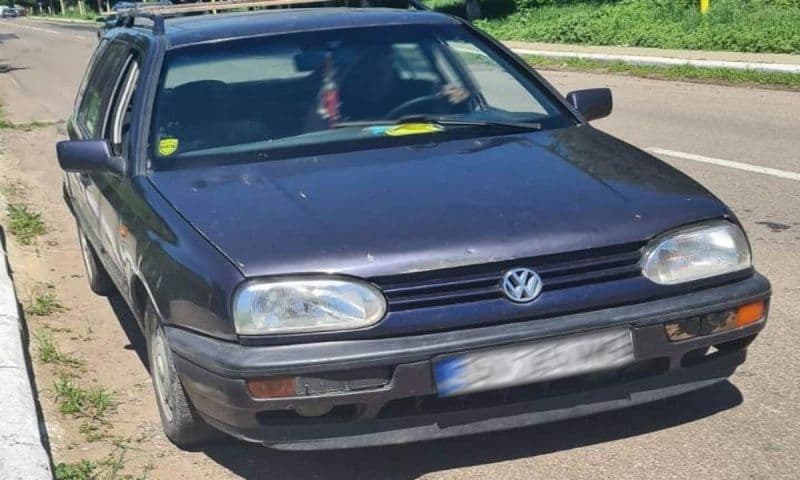 Botoşănean la volan sub influenţa băuturilor alcoolice depistat de Poliţiştii de frontieră din Dorohoi - FOTO