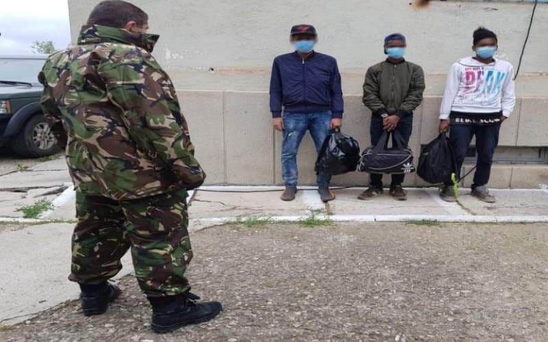 Cetățeni africani depistați cu sistemul de termoviziune de poliţiştii de frontieră din Dorohoi