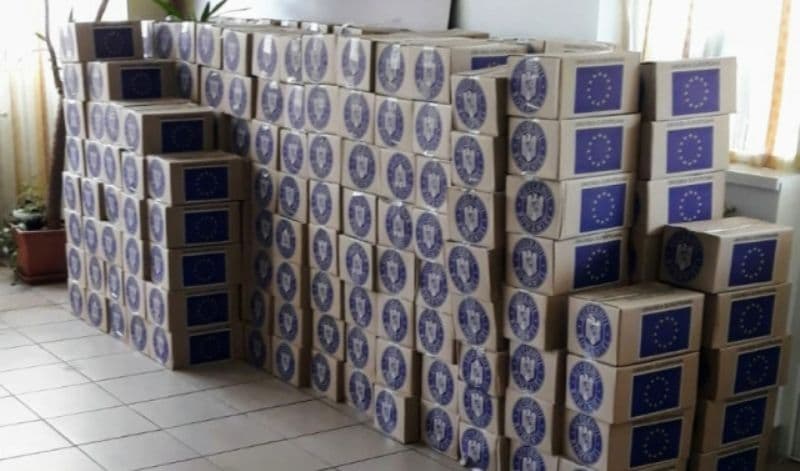 DAS Dorohoi: Peste 1200 de persoane au primit pachete cu alimente de bază și produse de curățenie