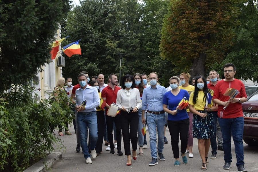 PSD Botoșani - Respect pentru simbolurile naţionale - FOTO